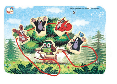 Varstymo žaidimas "Mažasis kurmiukas"