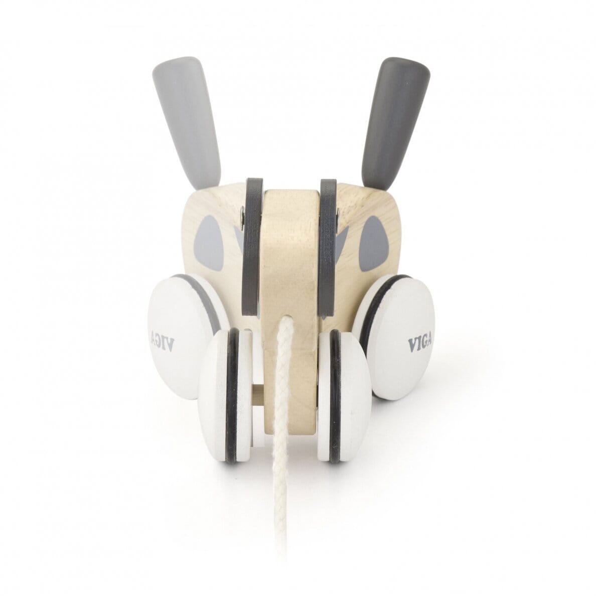 Viga Žaislas Vaikams Medinis Traukiamas Šuniukas 18m+ Žaislai Kūdikiams