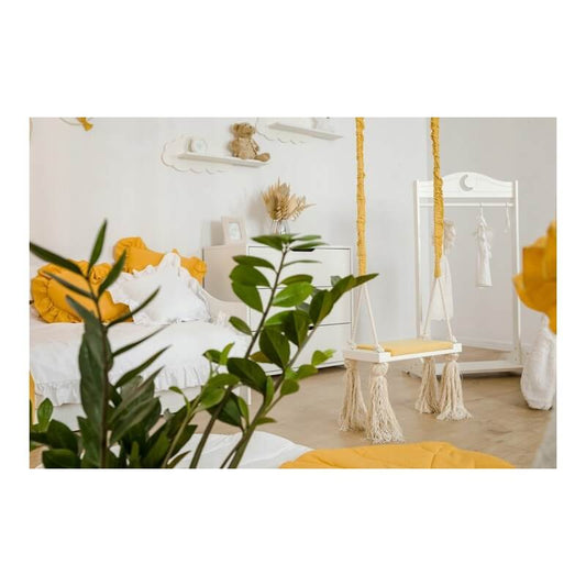 Virvinės Pakabos Sūpynės Pilkos Spalvos Sūpynės ir Žaidimų Aikštelės