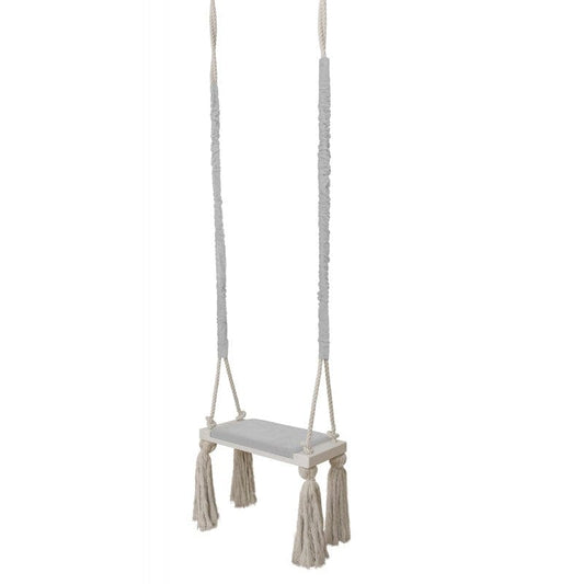 Virvinės Pakabos Sūpynės Pilkos Spalvos Sūpynės ir Žaidimų Aikštelės