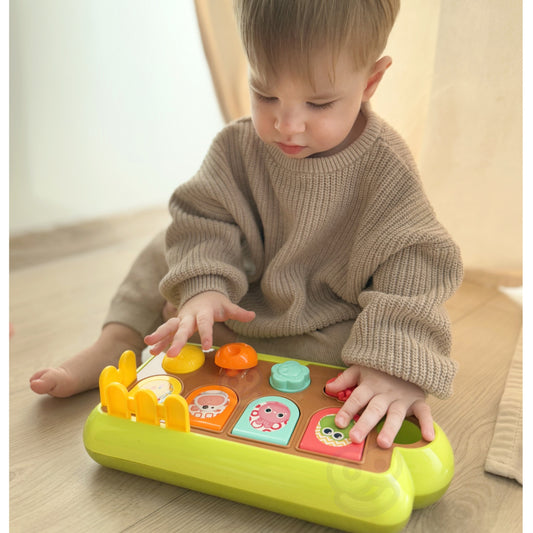 Woopie Baby Iššokantys Ūkio Gyvūnai Lavinamieji Žaislai