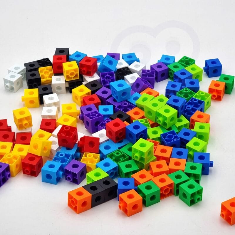 WOOPIE Kaladėlės Matematikos Dėlionės Žaidimas 148 el. Žaislai Vaikams Ir Kūdikiams