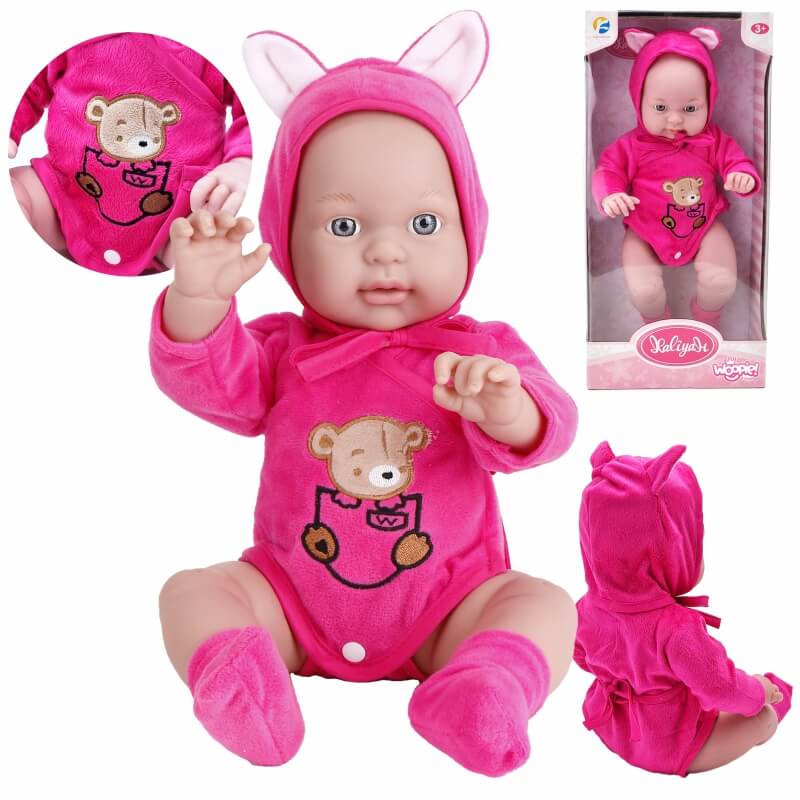 WOOPIE Lalka Bobas w Ubranku Misio 46 cm Žaislai Vaikams Ir Kūdikiams