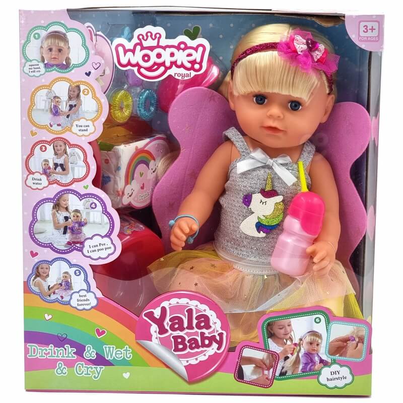 WOOPIE ROYAL Lalka Interaktywna Baletnica Zosia 43 cm + Akc. Žaislai Vaikams Ir Kūdikiams