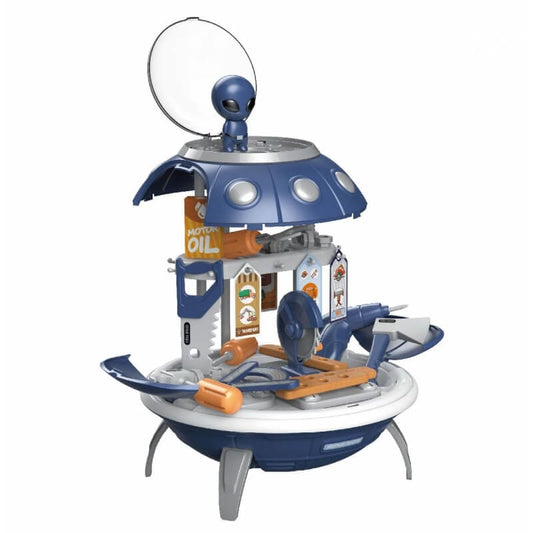 WOOPIE Warsztat 3w1 Plecak Projektor UFO 52 el. Žaislai Vaikams Ir Kūdikiams