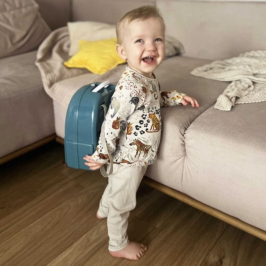 WOOPIE Zestaw Małego Majsterkowicza Warsztat w Plecaku 18 el. Žaislai Vaikams Ir Kūdikiams