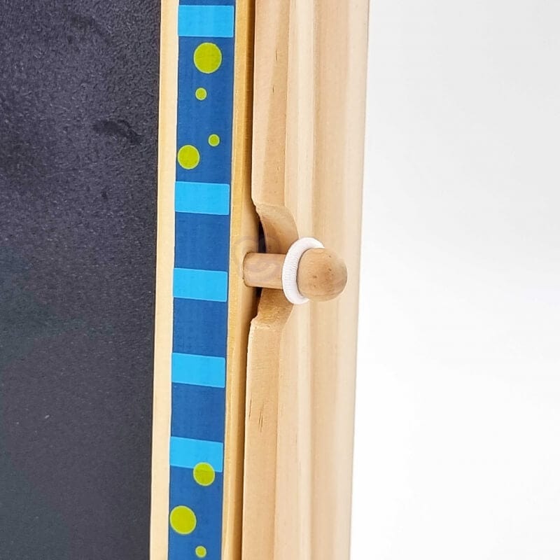 Žaislas Vaikams Tooky Toy Magnetinė Kreidinė Lenta 2in1 Dėlionės Formos 117 El. Fsc Sertifikuota Žaislai Magnetiniai