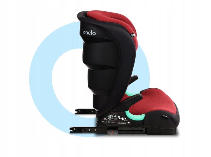 Automobilinė kėdutė Lionelo Neal 15-36 kg RAUDONA Baby & Toddler Car Seats