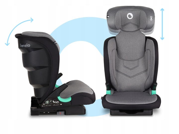 Automobilinė kėdutė Lionelo Neal 15-36 kg RAUDONA Baby & Toddler Car Seats
