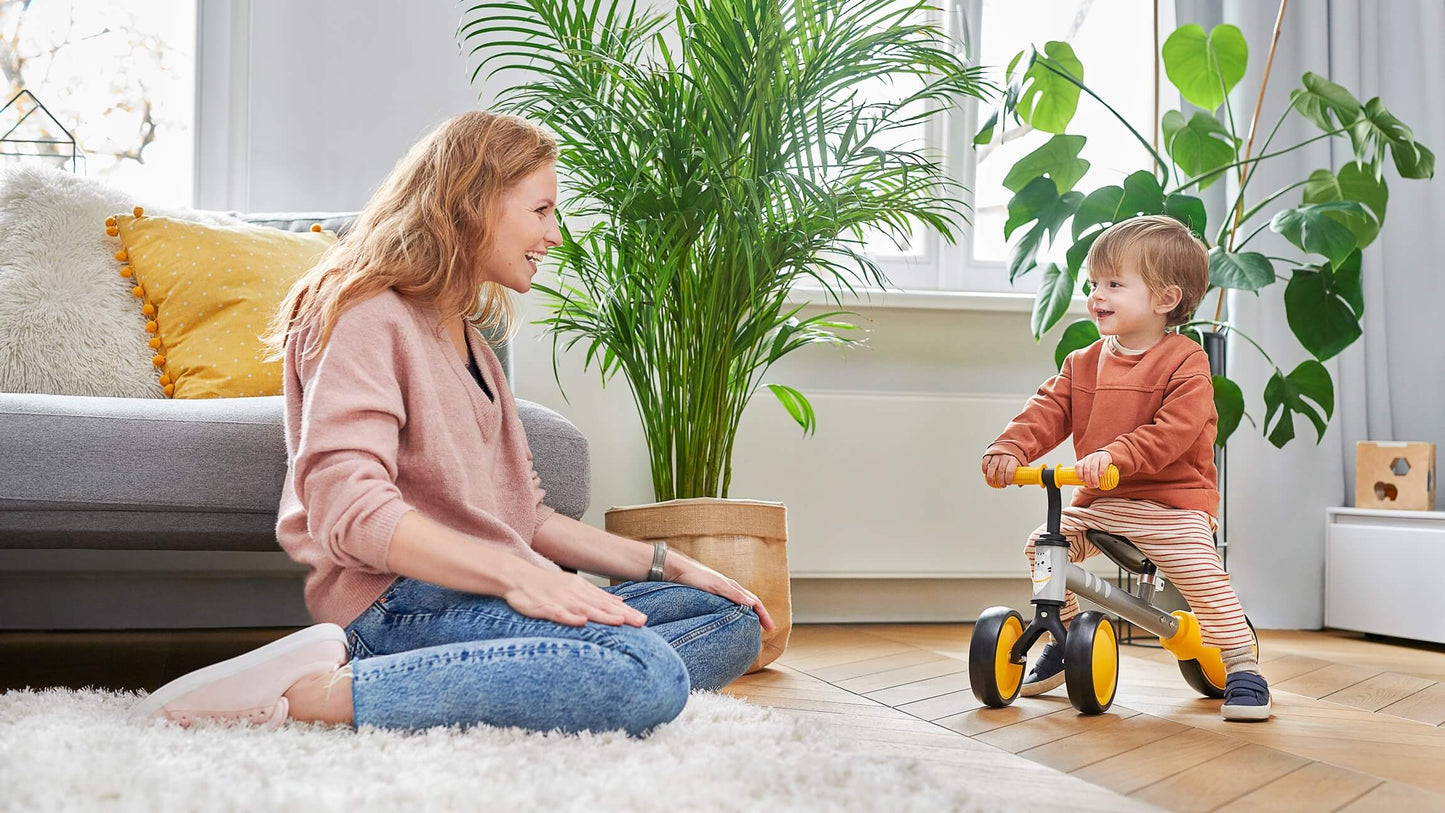 Balansinis dviratukas "Kinderkraft Cutie 6" Mėlynas Push & Pedal Riding Vehicles