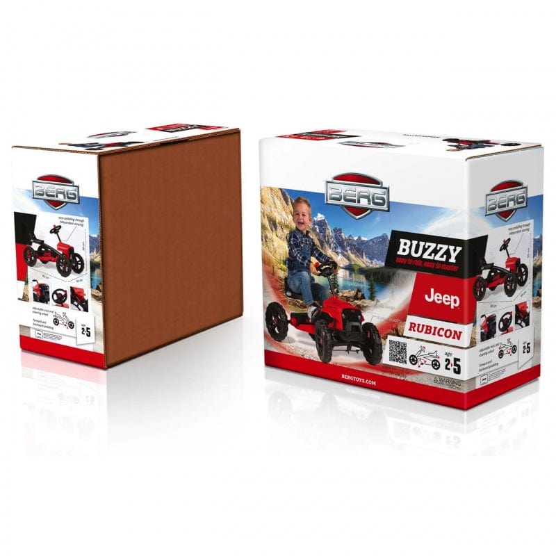 Berg Buzzy Jeep Rubicon Minamas Kartingas nuo 2 iki 5 metų Judėjimo Priemonės