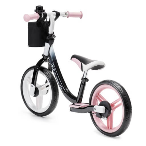 Kinderkraft Space 12" Balansinis Dviratukas Rožinis 2m+ Push & Pedal Riding Vehicles
