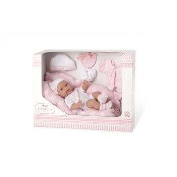 Lėlytė Rita Paguldyta ant Švelnaus Pleduko, 26 cm Dolls