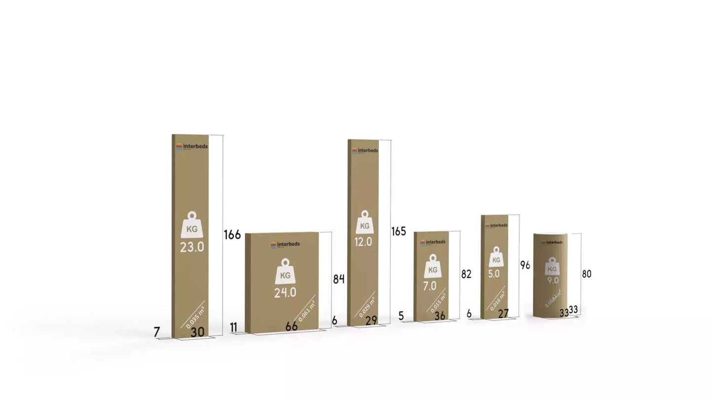 Lova "Rico" Trivietė Arba Su Stalčiumi 80 x 160-200cm Pilkas Rėmas Beds & Bed Frames