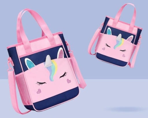 Mokyklinis komlektas "Vienaragis" Kuprinė 41cm, Penalas, Tašė Backpacks