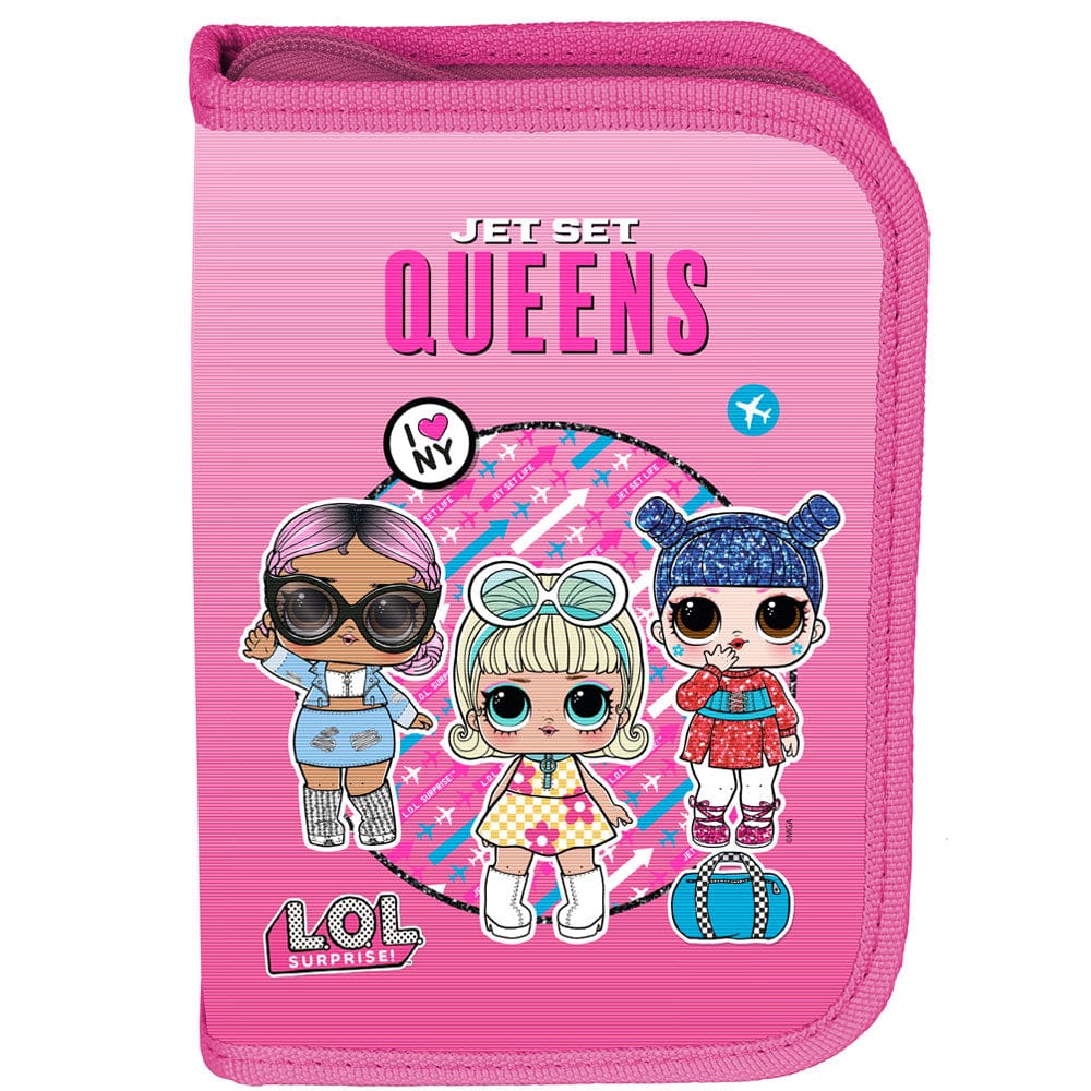 Mokyklinis Rinkinys L.O.L. Kuprinė 36 cm, Penalas su Visais priedais ir Sportinis maišas Backpacks