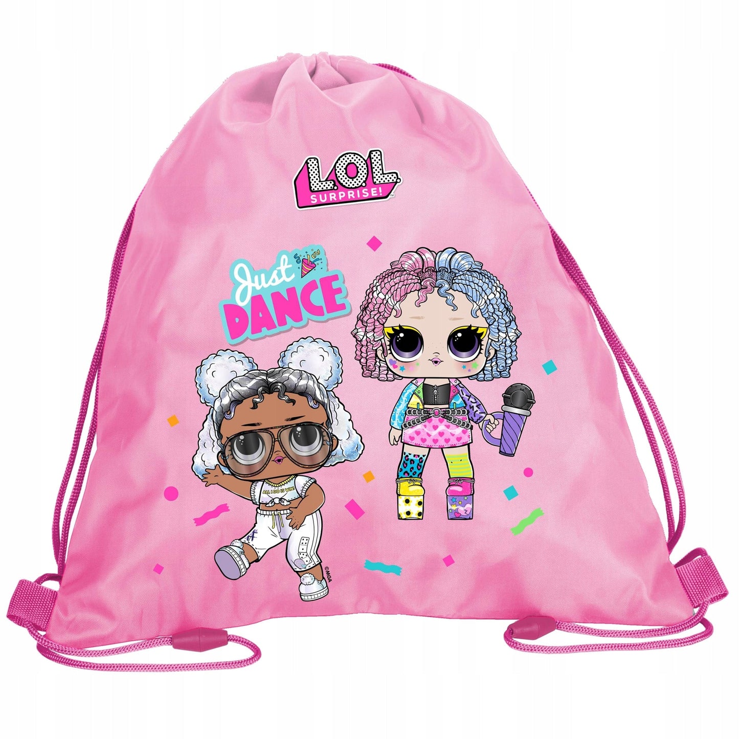 Mokyklinis Rinkinys L.O.L. Kuprinė 38cm, Penalas su Visais priedais ir Sportinis maišas Backpacks