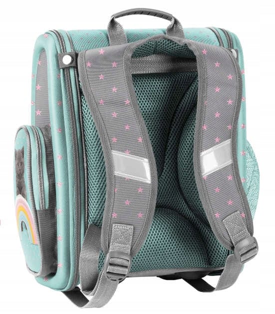 Mokyklinis Rinkinys Su Ergonomiška Kuprine, Penalas su Visais priedais, Gertuvė, Pietų Dėžutė Backpacks