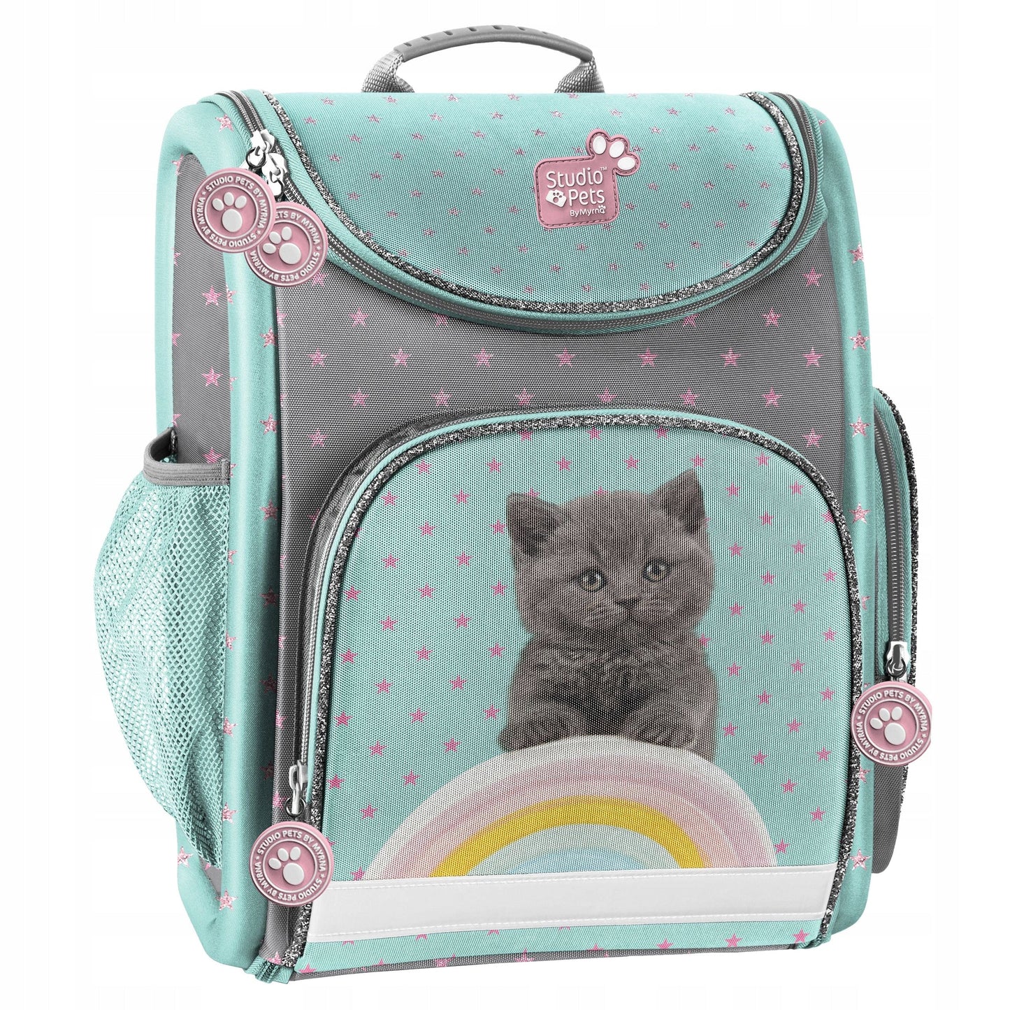 Mokyklinis Rinkinys Su Ergonomiška Kuprine, Penalas su Visais priedais, Gertuvė, Pietų Dėžutė Backpacks