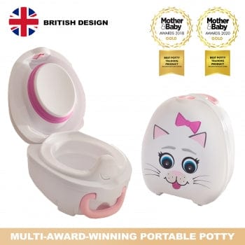 Nešiojamas naktipuodis "Katytė" Potty Training