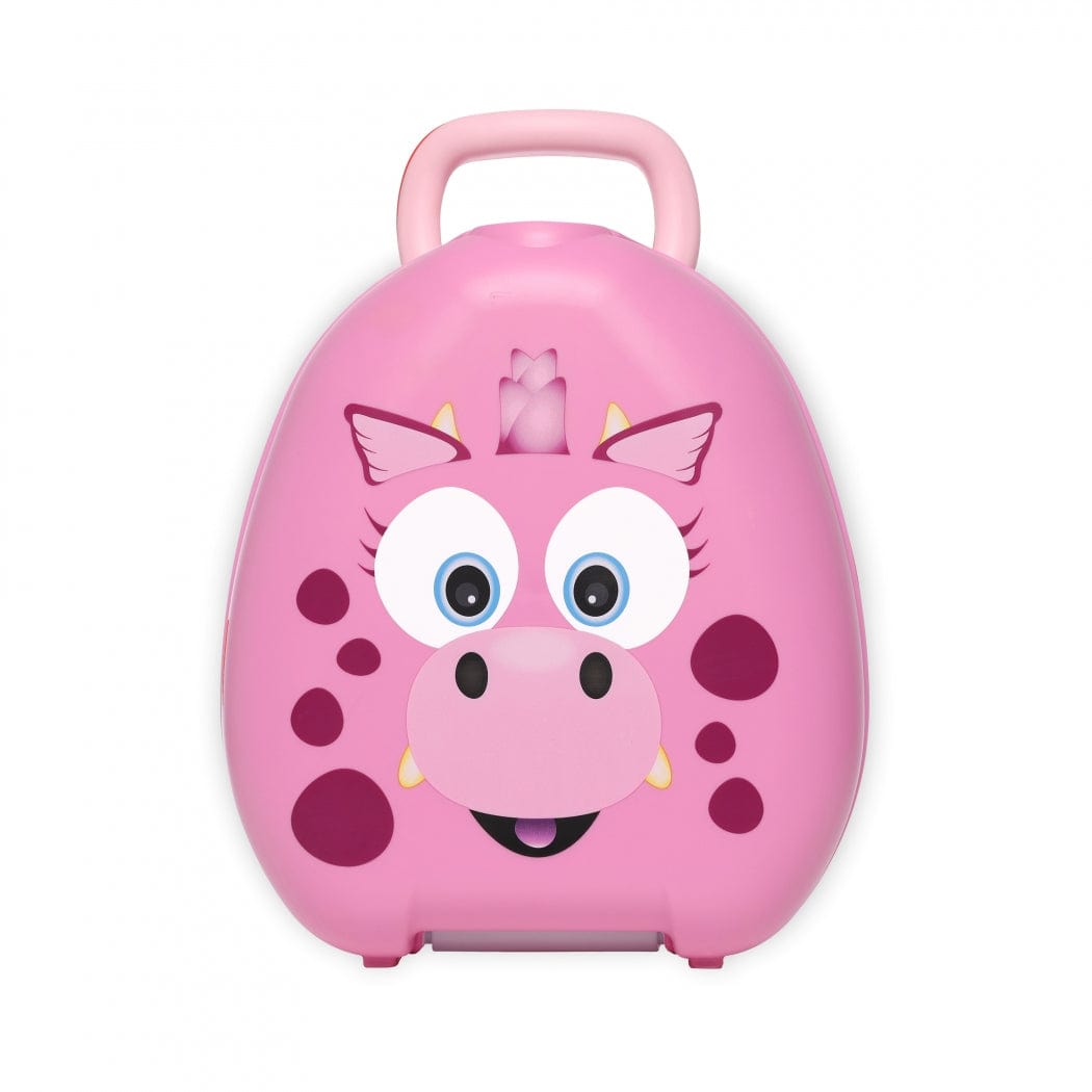 Nešiojamas Naktipuodis "Rožinis drakonas" Potty Training