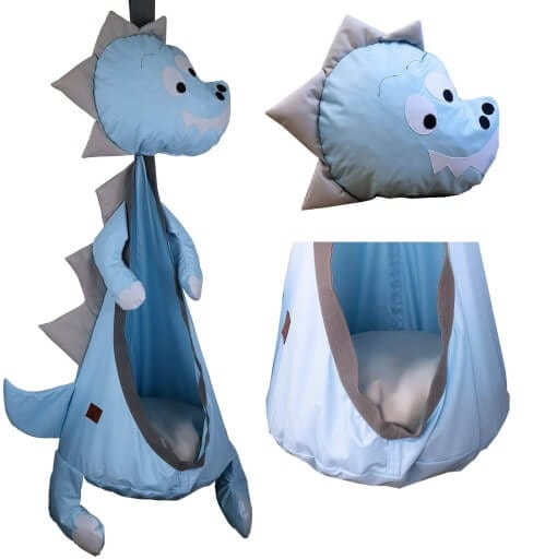 Supynė Tinka Lauke ir Namie, "Dinozauras" 65 x 165 x 65 cm Play Swings