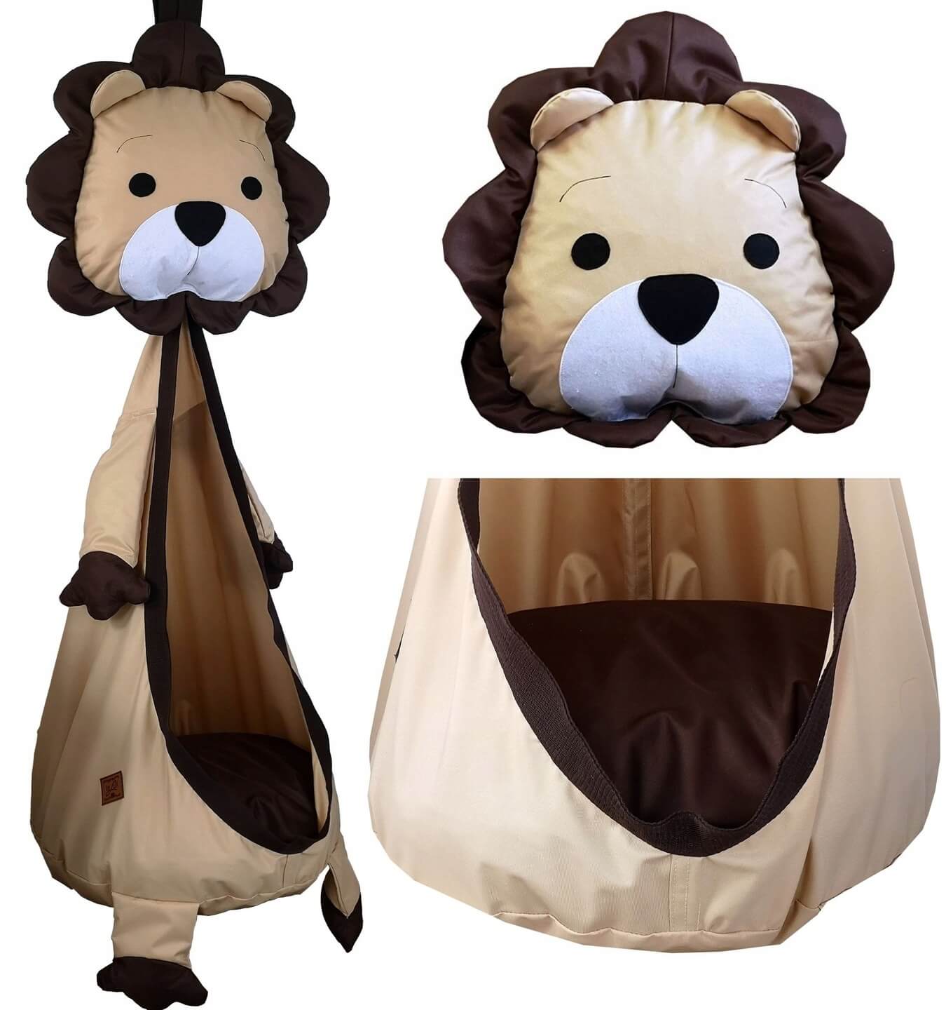 Supynė Tinka Lauke ir Namie, "Liūtas" 65 x 165 x 65 cm Play Swings