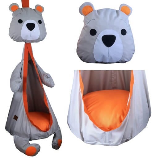 Supynė Tinka Lauke ir Namie, "Meškiukas" 65 x 165 x 65 cm Play Swings