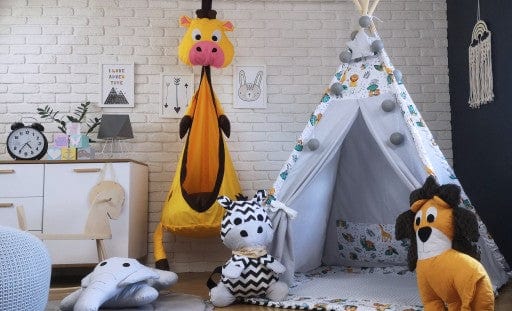 Supynė Tinka Lauke ir Namie, "Žirafa" 65 x 165 x 65 cm Play Swings
