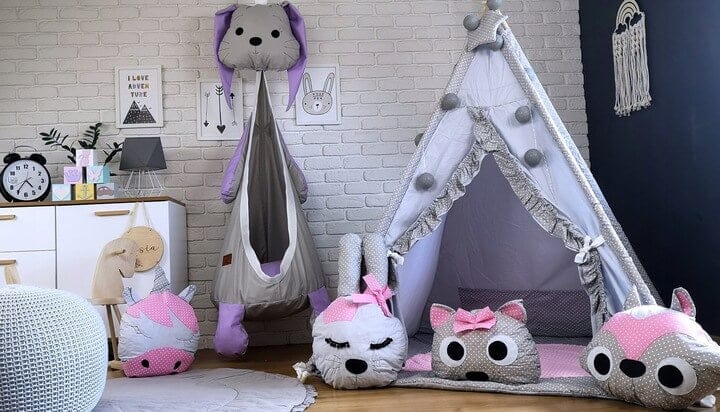 Supynė Tinka Lauke ir Namie, "Zuikis" 65 x 165 x 65 cm Play Swings