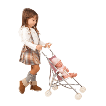 Vaikiškas Lėlės Vežimėlis Arias "Valeria" Doll & Action Figure Accessories