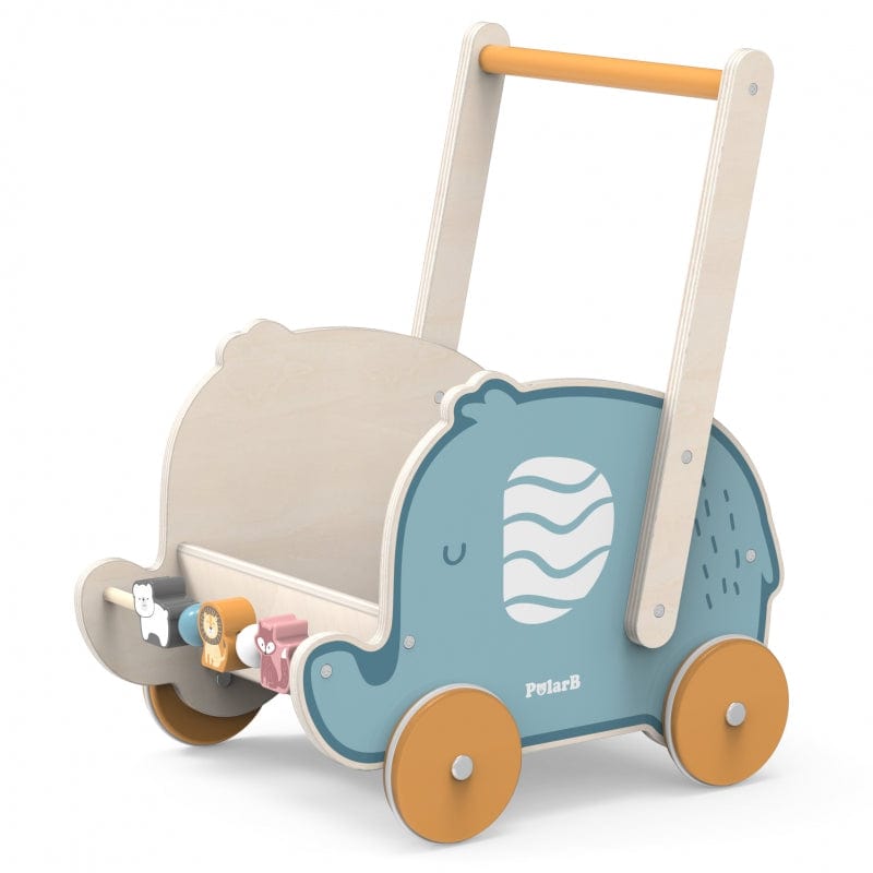 Viga Medinis Stumdukas Vaikštukas Arba Lėlių Vežimėlis Baby Walkers & Entertainers
