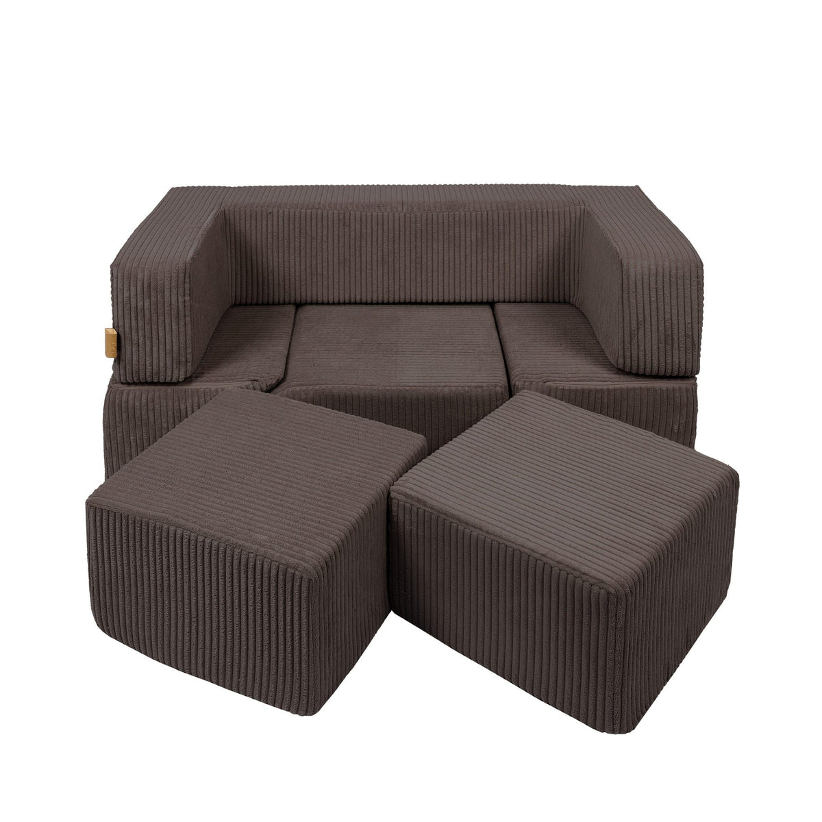 Aesthetic Bricks modulinė vaikiška sofa 100 cm, 4 spalvos Modulinės sofos