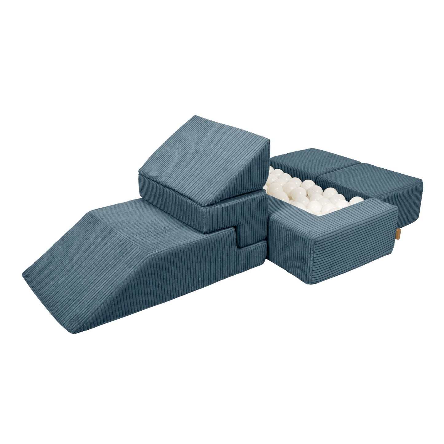 Aesthetic Bricks modulinė vaikiška sofa, turkio, 8 nuotrauka