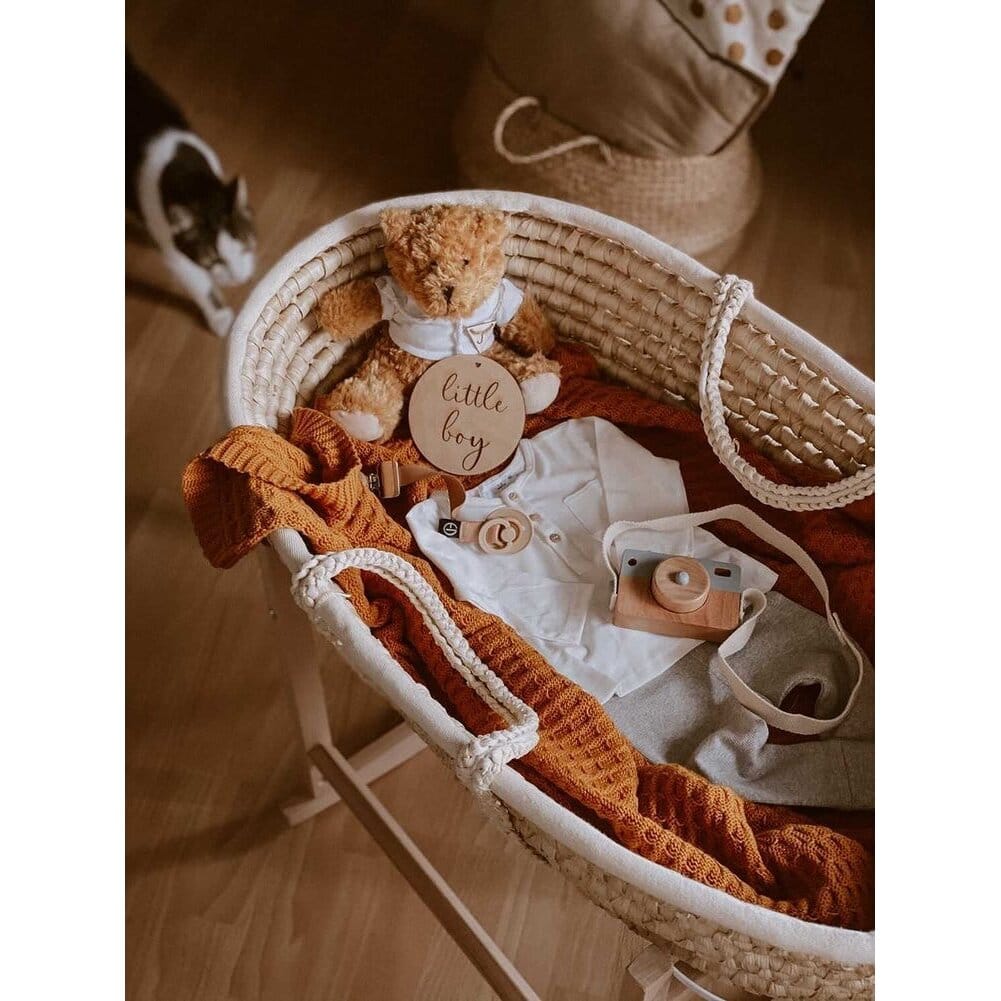 Ahojbaby Rankų Darbo Kūdikio Lopšys Be Čiužinio Kūdikio Lovytė