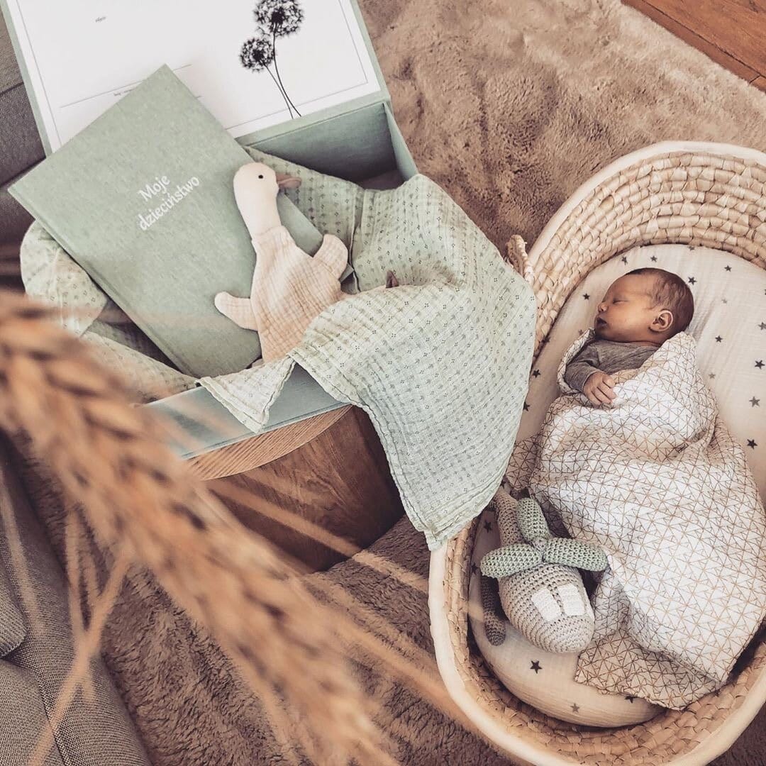 Ahojbaby Rankų Darbo Kūdikio Lopšys Be Čiužinio Kūdikio Lovytė