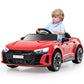 "Audi RS E-Tron GT" Elektromobilis Vaikams Raudonas Elektriniai Automobiliai