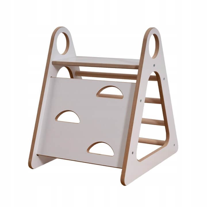 Baby Raj Medinė Montessori Žaidimų Aikštelė Vaikams, MAXI 4 dalių Sūpynės ir Žaidimų Aikštelės