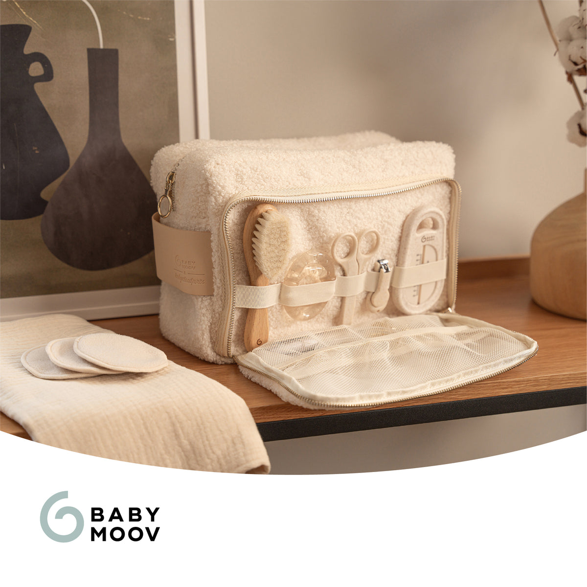 Babymoov Curl White kūdikio priežiūros rinkinys, 11 priedų – 7