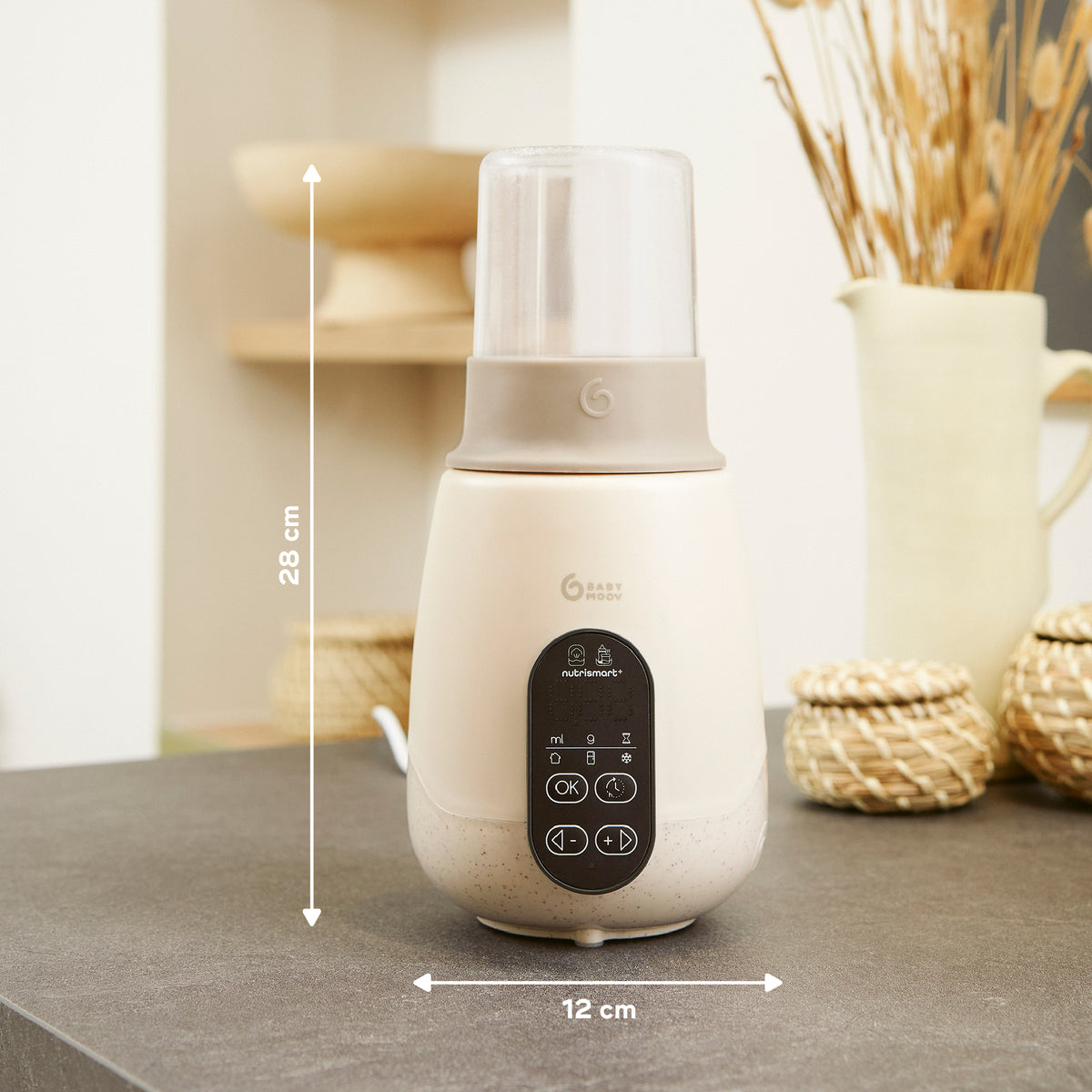 Babymoov NutriSmart+ šildytuvas ir sterilizatorius, A002034 – nuotrauka 6