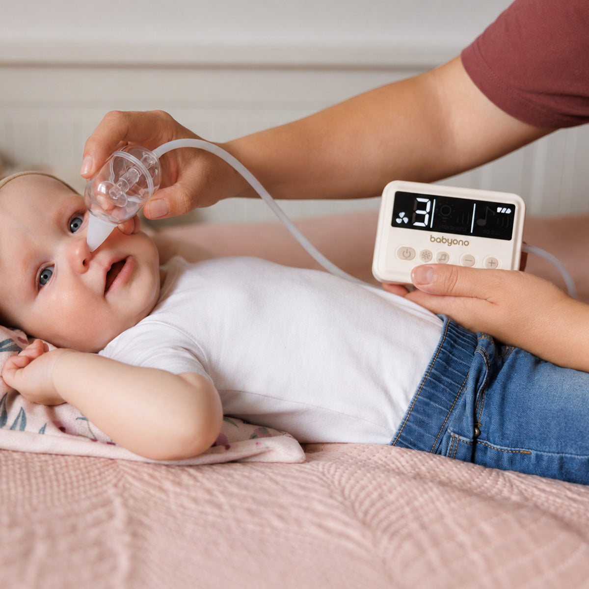 BabyOno SOFFIO elektrinis nosies aspiratorius 1695 – nuotrauka 9
