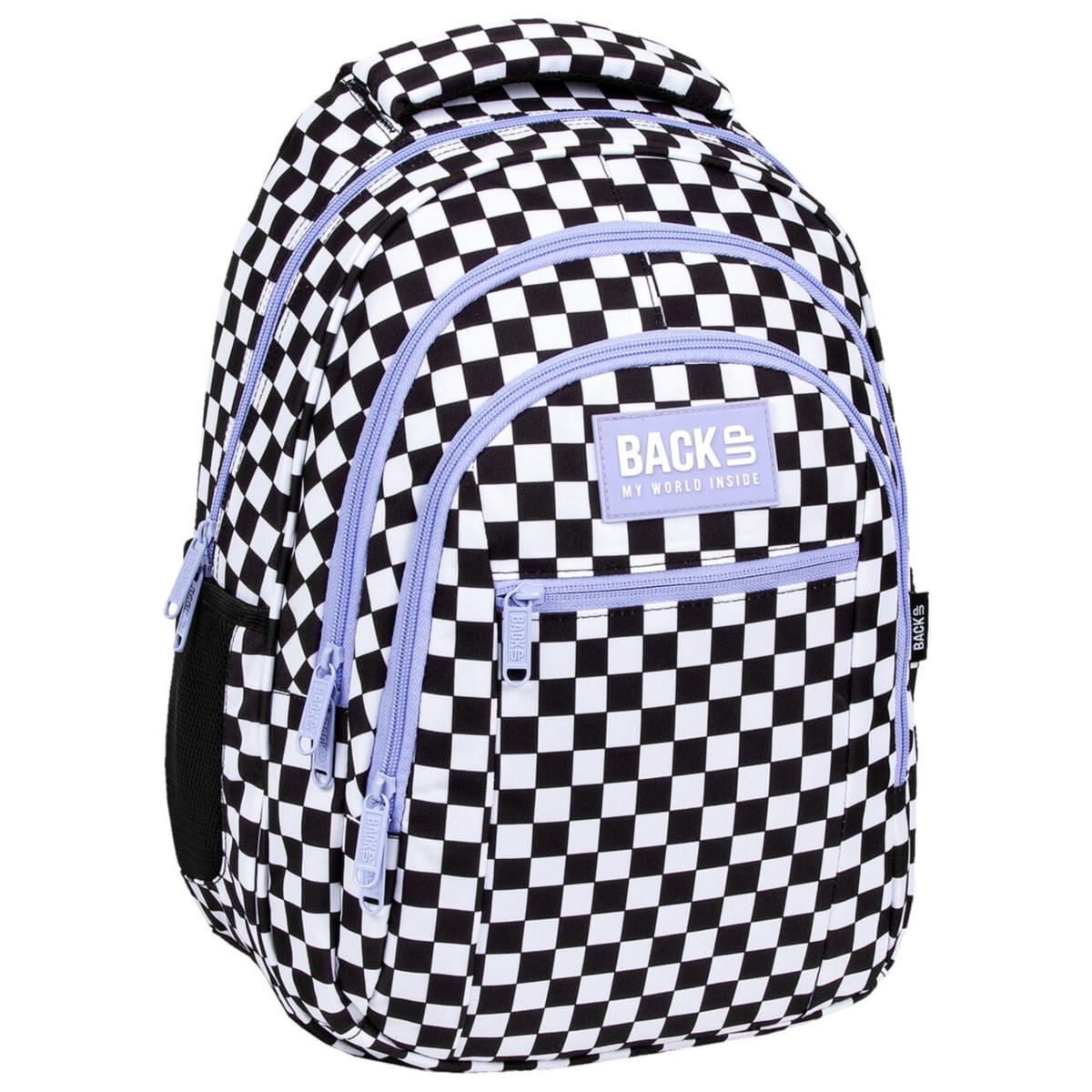 BackUP Mokyklinė Kuprinė Violetiniais Akcentais, 26 l Kuprinės