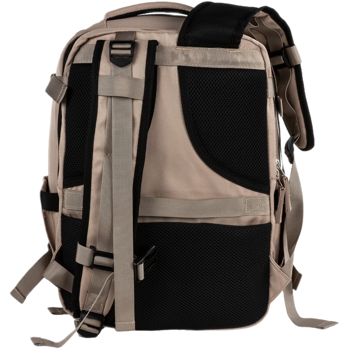 BackUP Smėlio Spalvos Rankinio Bagažo Kuprinė 40 × 30 × 20 cm Kuprinės