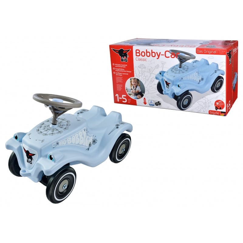 BIG Jeździk Bobby Car Classic z Klaksonem Niebieski Žaislai kūdikiams