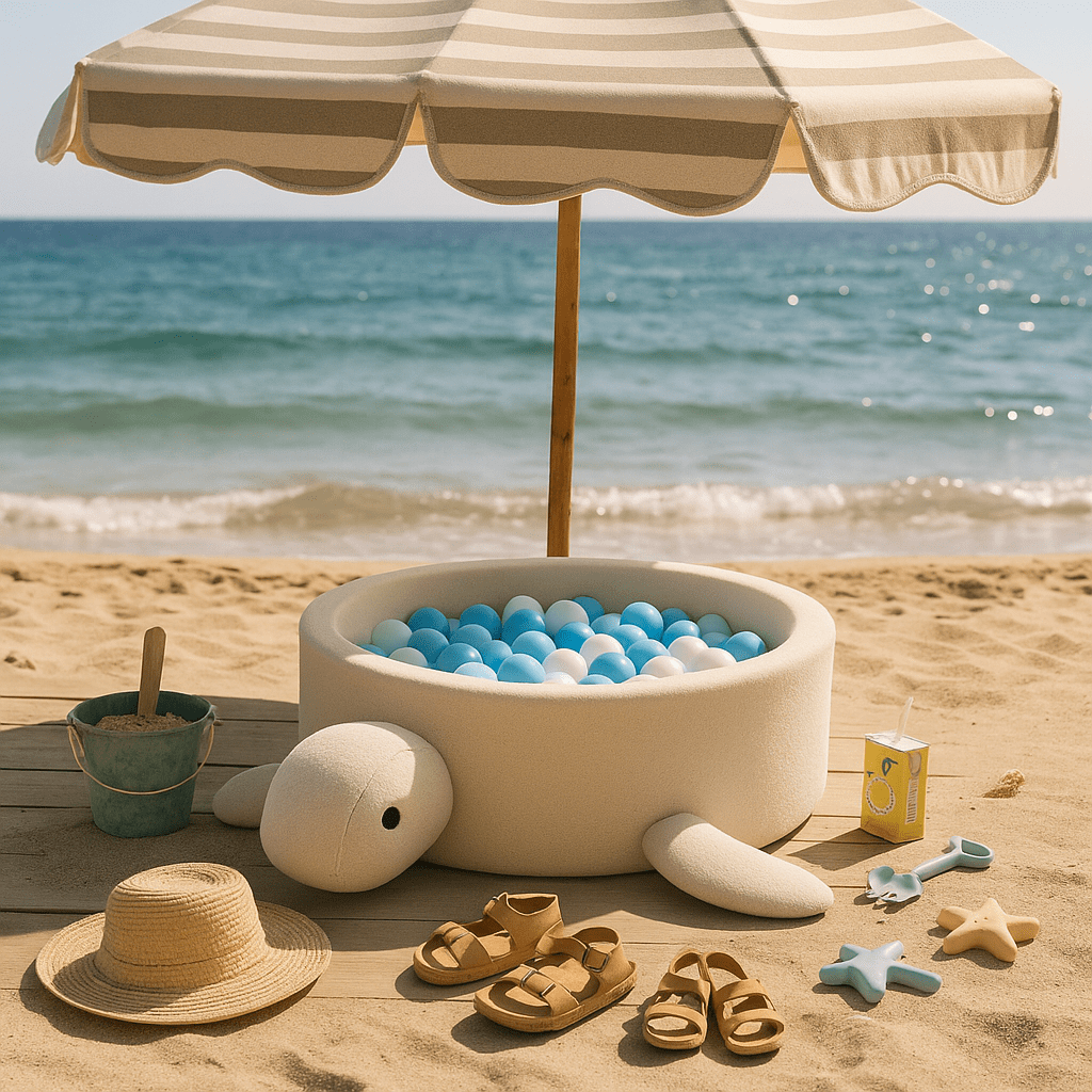 Boucle želvės formos kamuoliukų baseinas, avietine rozine, 8 nuotrauka