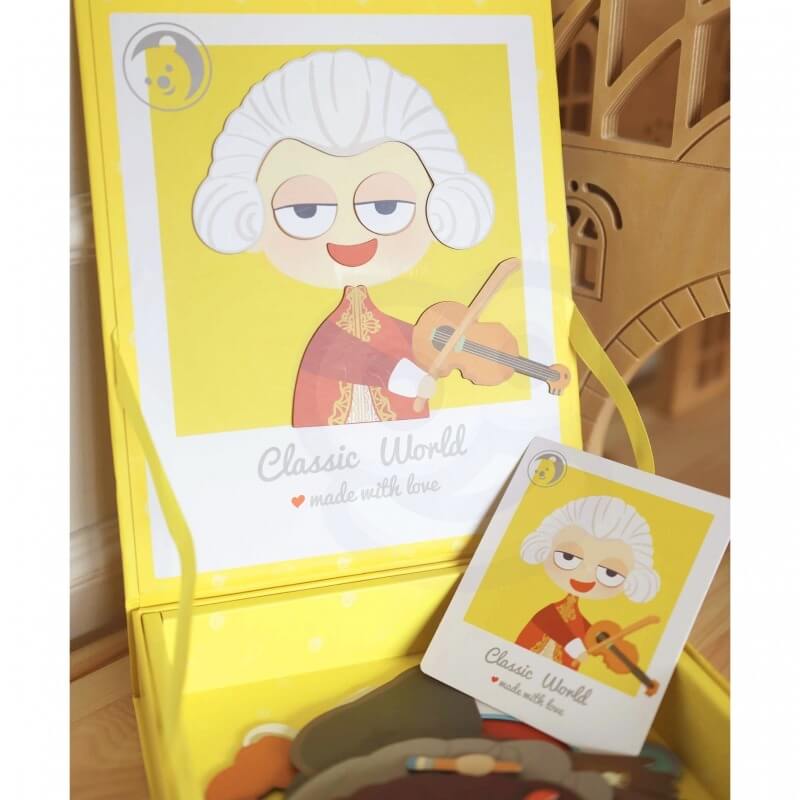 Classic World Magnetinė Dėlionė Berniukams – 32 Dalių Rinkinys Žaislai Dėlionės