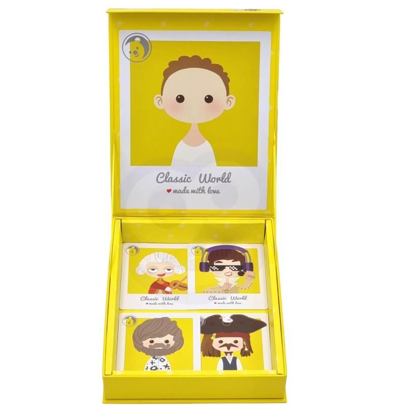 Classic World Magnetinė Dėlionė Berniukams – 32 Dalių Rinkinys Žaislai Dėlionės