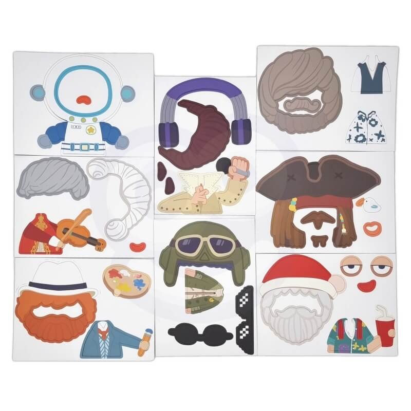 Classic World Magnetinė Dėlionė Berniukams – 32 Dalių Rinkinys Žaislai Dėlionės