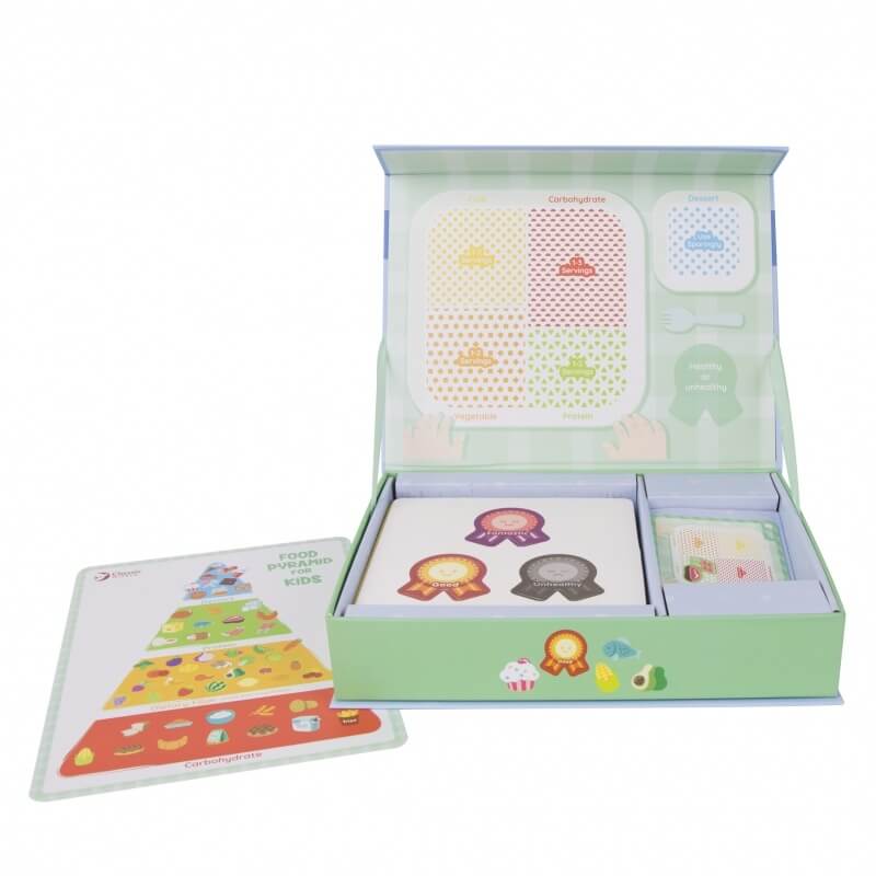 Classic World Magnetinė Dėlionė Sveika Mityba – 60 Dalių Rinkinys Žaislai Dėlionės