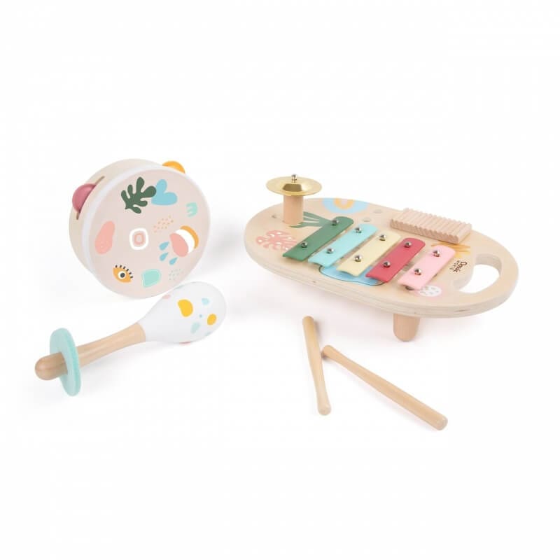 Classic World Medinis Muzikos Instrumentų Rinkinys Vaikams Nuo 6 Mėn. Žaislai Montessori